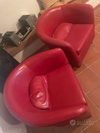 Coppia di poltroncine designe