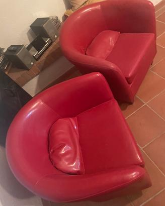 Coppia di poltroncine designe
