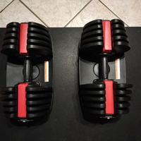 coppia Manubri regolabili 2-40 kg ciascuno