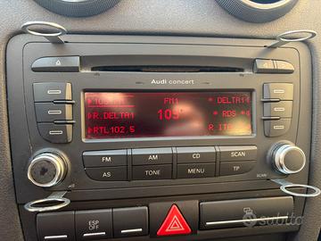 Radio Audi A3 8P Audi Concert 2 DIN