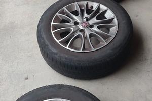 cerchi in lega 15 fiat e gomme 