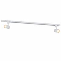 Binario luce con 2 faretti + lampadine smart GU10 