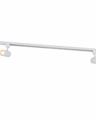 Binario luce con 2 faretti + lampadine smart GU10 