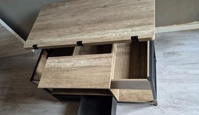 Tavolino Salotto,Tavolino da caffè Regolabile