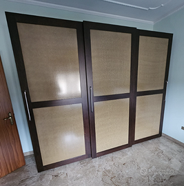 Camera da letto usata completa di armadio a 3 ante