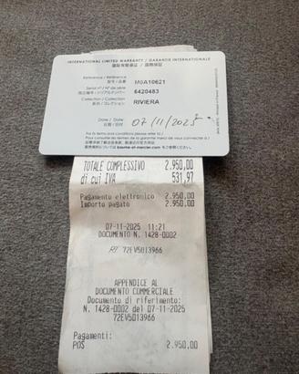 Orologio uomo baume e mercier