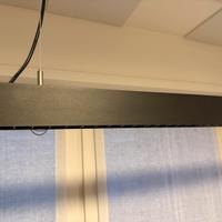 Lampada LED a sospensione nera