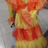 Vestito di carnevale brasiliana 6/8 anni