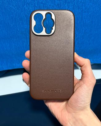 Custodia SANDMARC in Pelle per iPhone 14 Pro Max