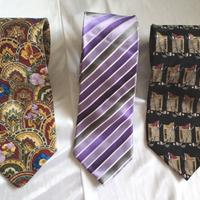 Lotto cravatte vintage (anche di Kenzo), pura seta