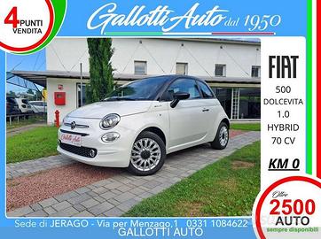 FIAT 500 1.0 Hybrid Dolcevita-PROMO GALLOTTI 1950