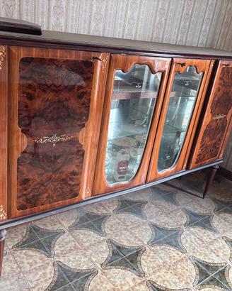 Credenza vetrina antica anni '50