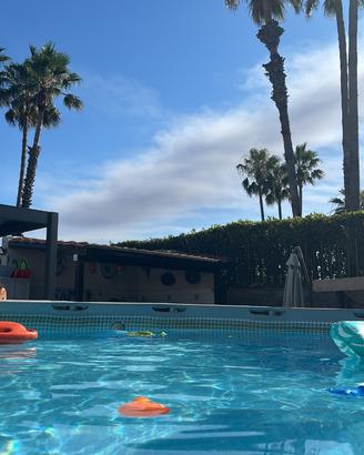 Piscina intex 5,5 m rotonda