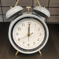 Simpatico orologio da tavolo con sveglia