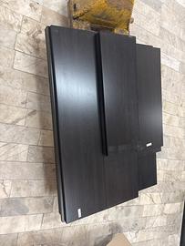 mensole ikea modello BERGSHULT colore marrone nero