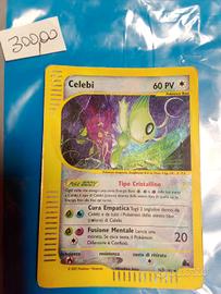 Carte Pokémon Celebi e Venusaur