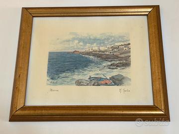 Stampa d'Arte Vintage "Marina"