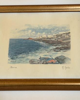 Stampa d'Arte Vintage "Marina"