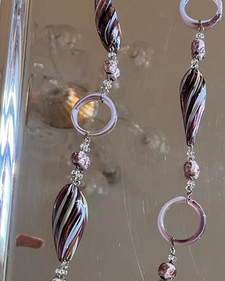 Collana vetro di Murano