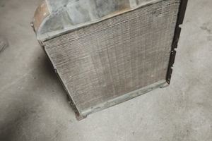 Fiat 211 radiatore. Serbatoio. Pompa verderame