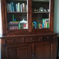 libreria antica in noce