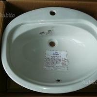 Lavandino bagno ceramica piatto doccia lavabo