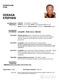 Lavapiatti, aiuto cuoco, addetto spiaggia