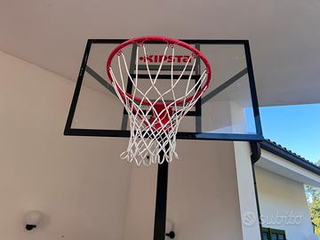canestro basket da casa con base