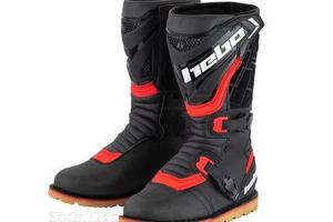 STIVALE PELLE MOTO TRIAL HEBO TECHNICAL 3.0 ROSSO