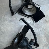 Faretti spot con pinza