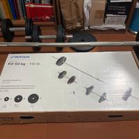 Set manubri e bilanciere decathlon domyos