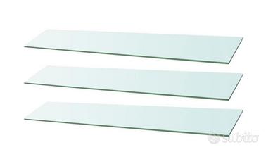 MENSOLA IN VETRO CM 100 X 25  SPESS mm 6