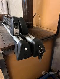 Portasci con barre portatutto