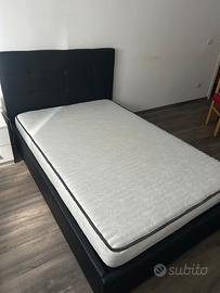 Letto 1 piazza e mezza + materasso