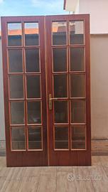 Porta all'inglese in noce