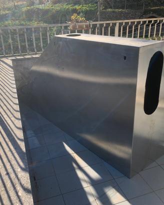 Cappa in acciaio inox