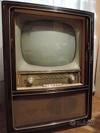 Mobile con TV d'epoca Graetz Kurfürst F44