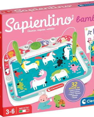 Clementoni Sapientino - Bambina, Gioco Educativo