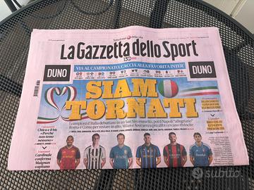 Giornale Calcio 22Agosto2026 Gazzetta Dello Sport