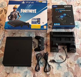 Sony PS4 slim con base ricarica