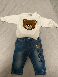 Maglione e Jeans Moschino baby