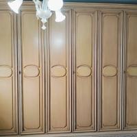 armadio a 6 ante in stile veneziano in legno 
