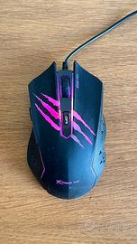 mouse da gaming cablato Xtrike Me