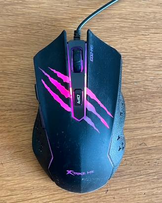 mouse da gaming cablato Xtrike Me