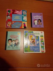 lotto di 4 libri per bambini