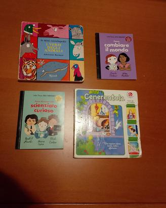 lotto di 4 libri per bambini
