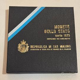 Monete San Marino 1973-Divisionale FDC Argento