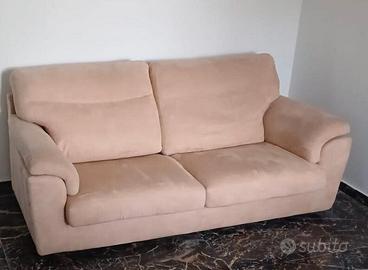 Divano letto 3 posti maxi  tessuto  sfoderabile 