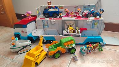 Paw Patrol Mega Camion Trasportatore + accessori 