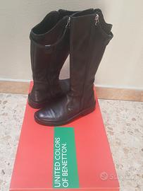 Stivali pelle benetton